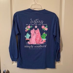 Simply Southern Youth Large Tee